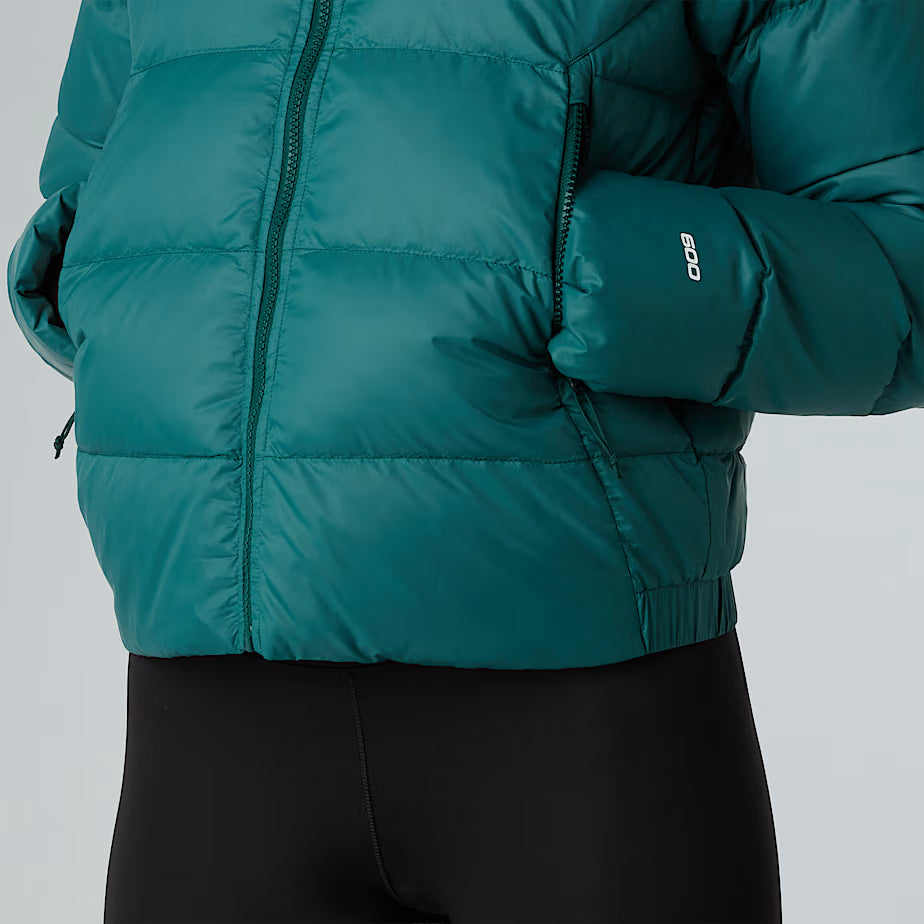 The North Face Dame Hyalite Dunjakke med Hætte Jægergrøn