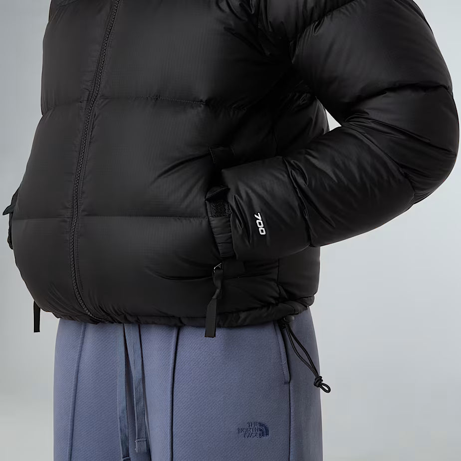 The North Face 女款 1996 复古 Nuptse 夹克 TNF 黑色-再生羽绒