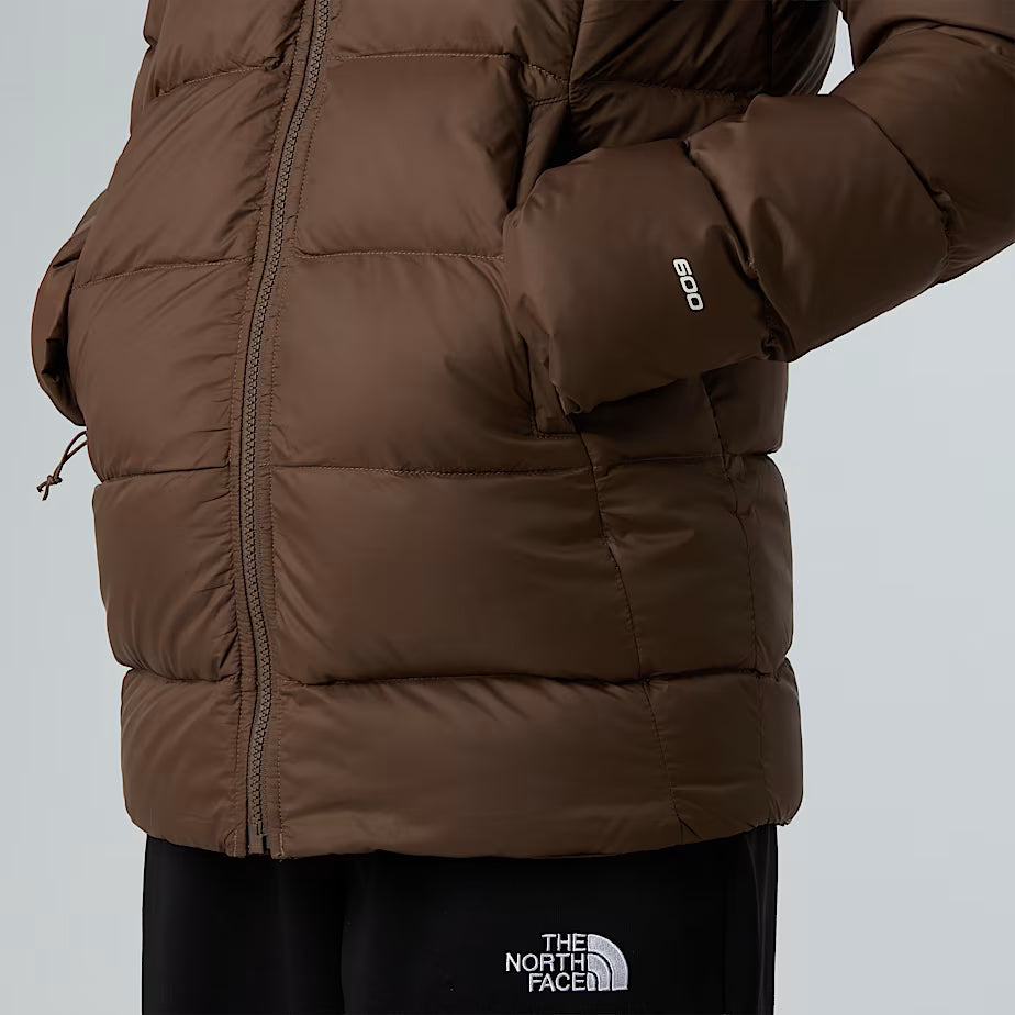 The North Face Dame Hyalite Dun Hooded Parka Smokey Brown