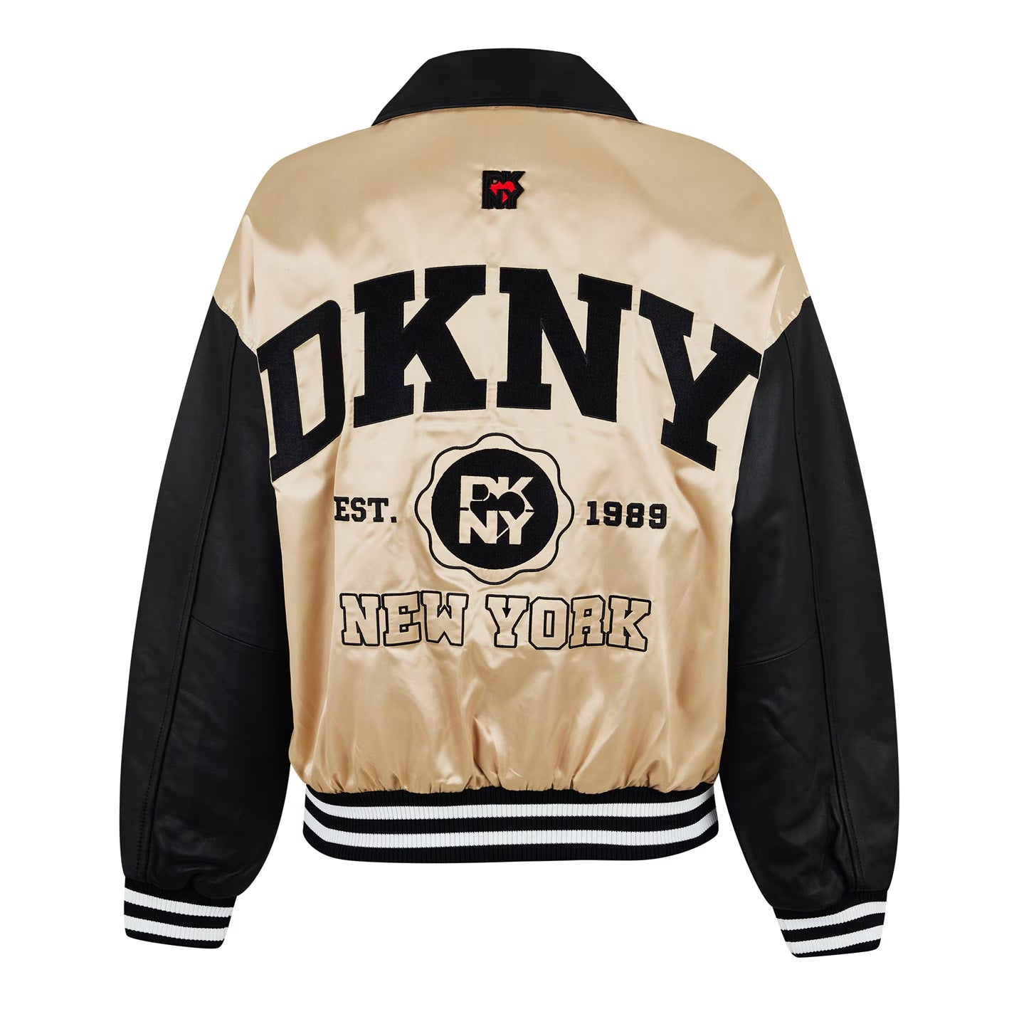 Chaqueta bomber varsity para mujer DKNY