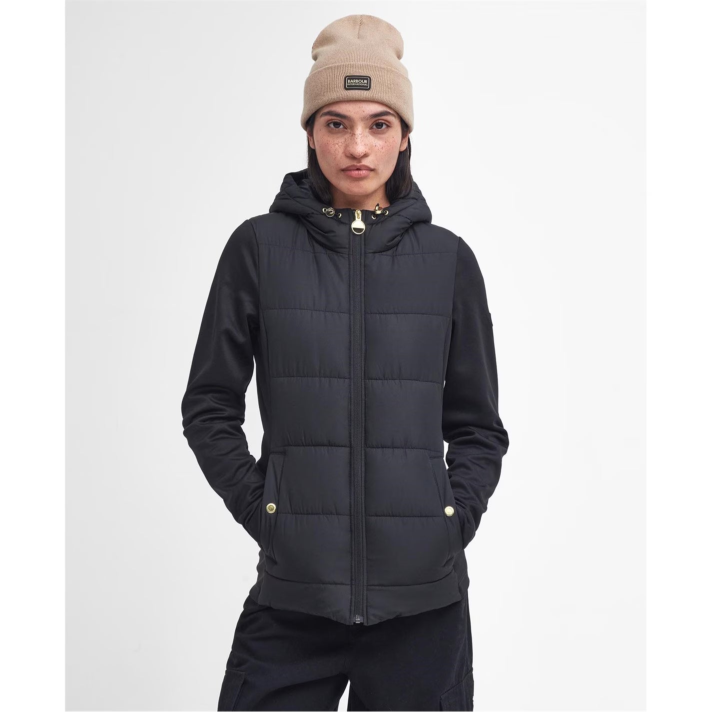 Barbour International Bondar Pikowana Bluza Dresowa