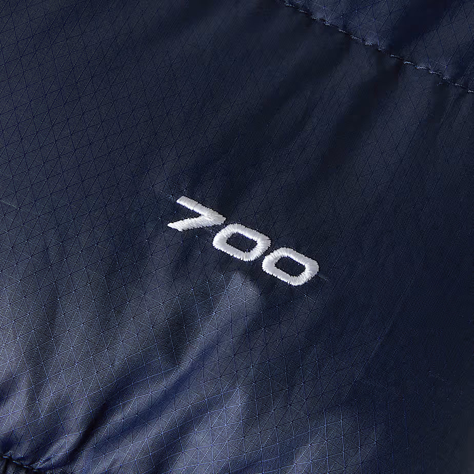 The North Face Casaco com Capuz Feminino Diablo Down 2.0 Azul Estate Preto Mesclado-TNF Preto