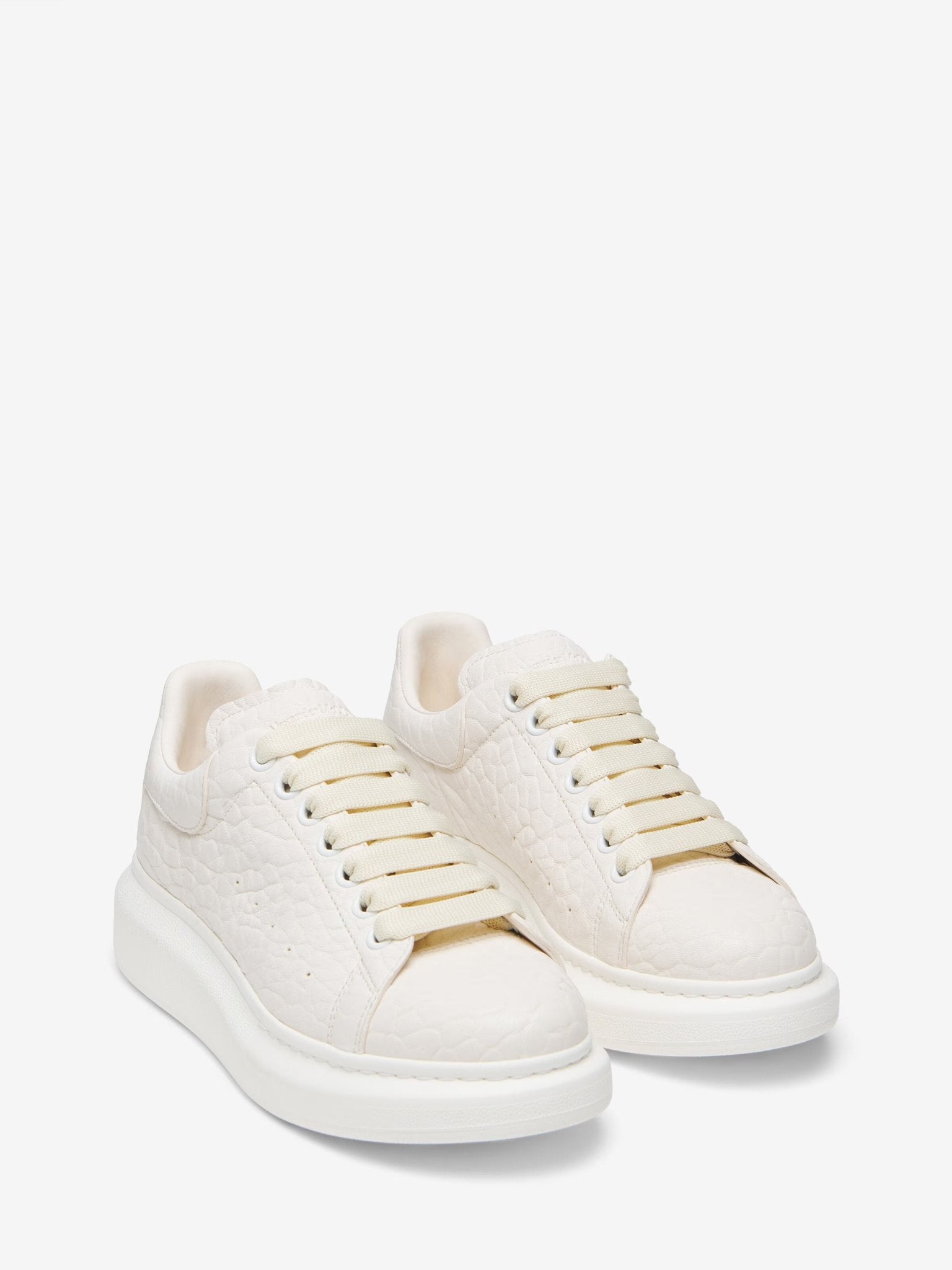 Alexander McQueen Women's Oversized Sneaker in Off White - Dani Dyers