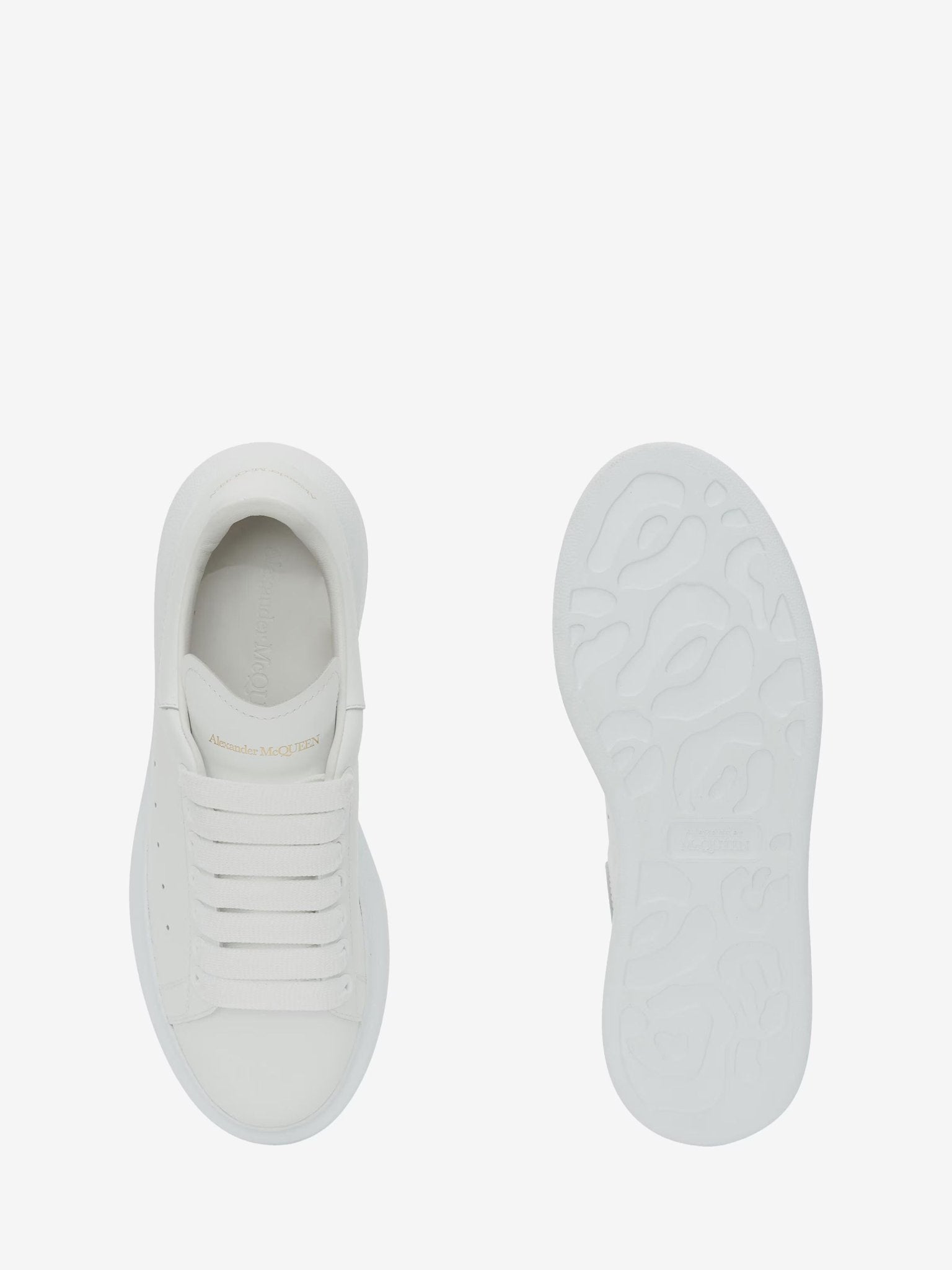 Alexander McQueen Women's Oversized Sneaker in White - Dani Dyers