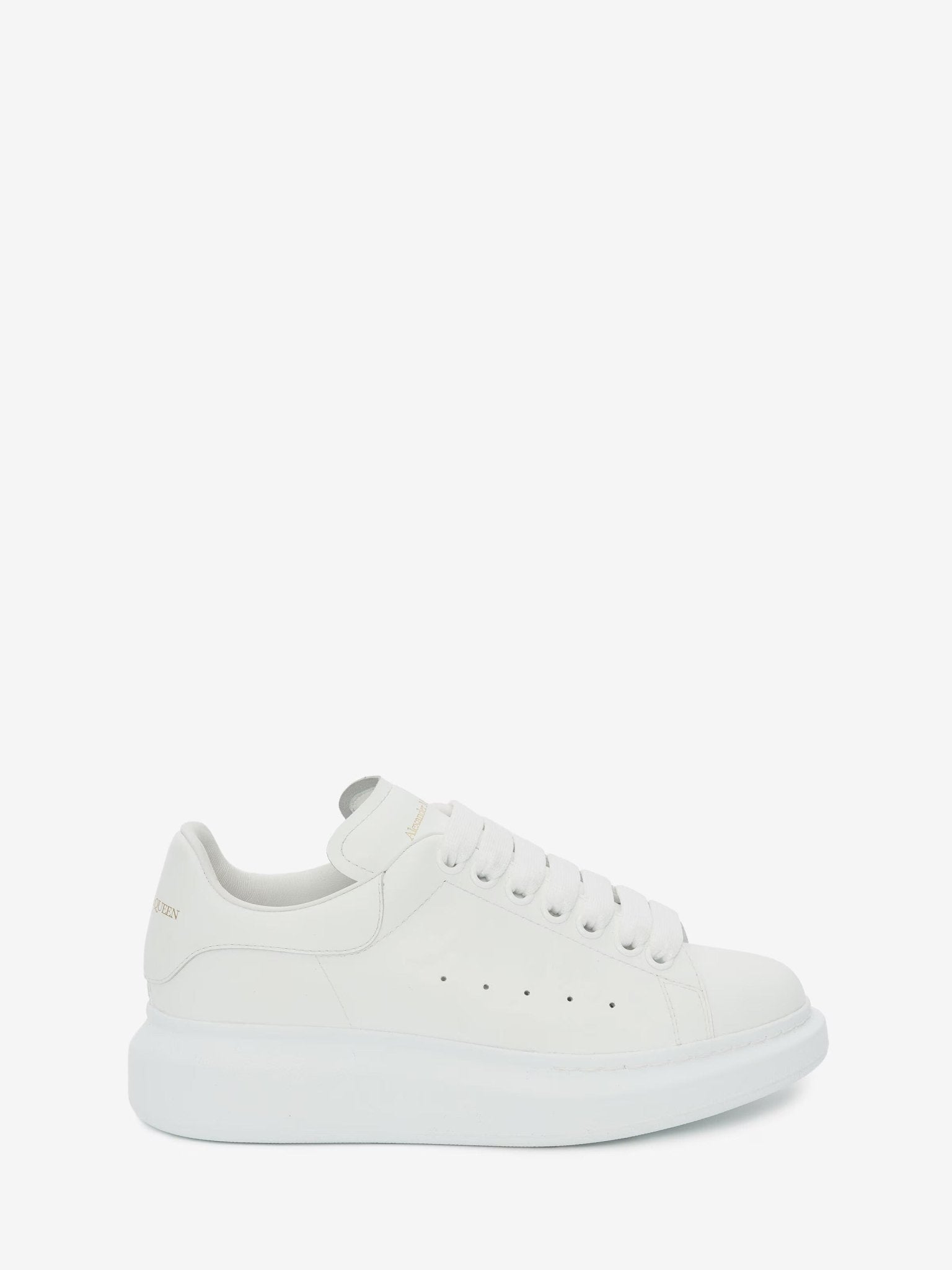 Alexander McQueen Women's Oversized Sneaker in White - Dani Dyers