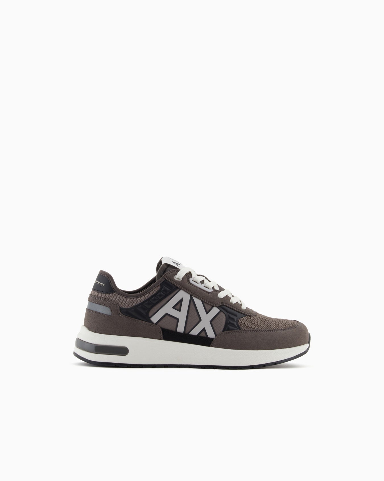 Armani Exchange Men's ECO - SUEDE COLOR BLOCK LOGO SNEAKERS - Dani Dyers