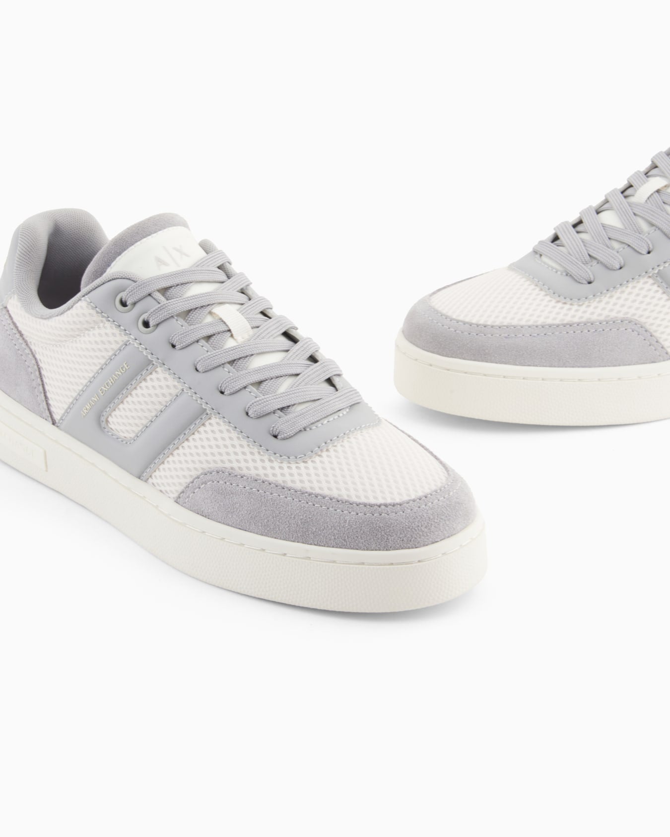 Armani Exchange Men's Mesh sneakers with contrasting inserts - Dani Dyers