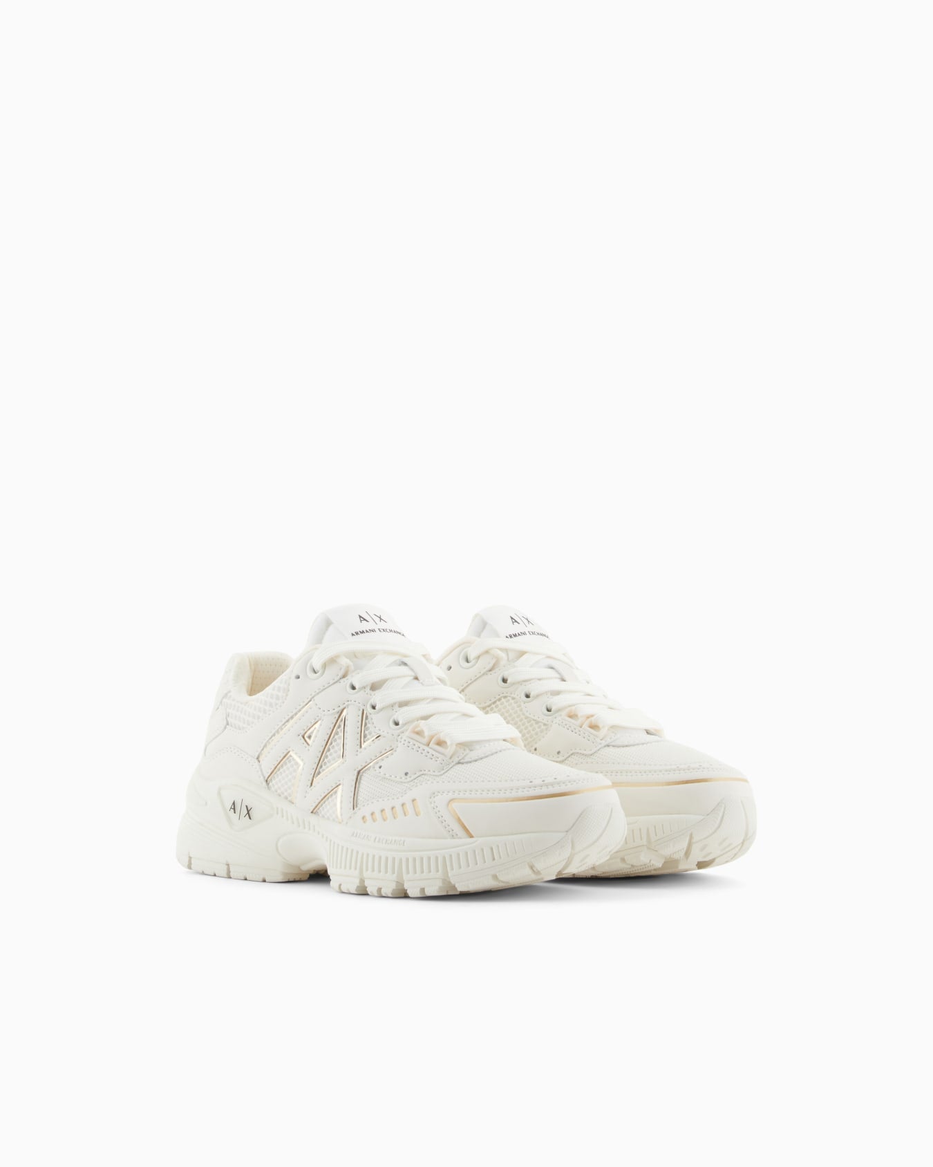 Armani Exchange Women's Chunky sneakers with contrasting inserts - Dani Dyers