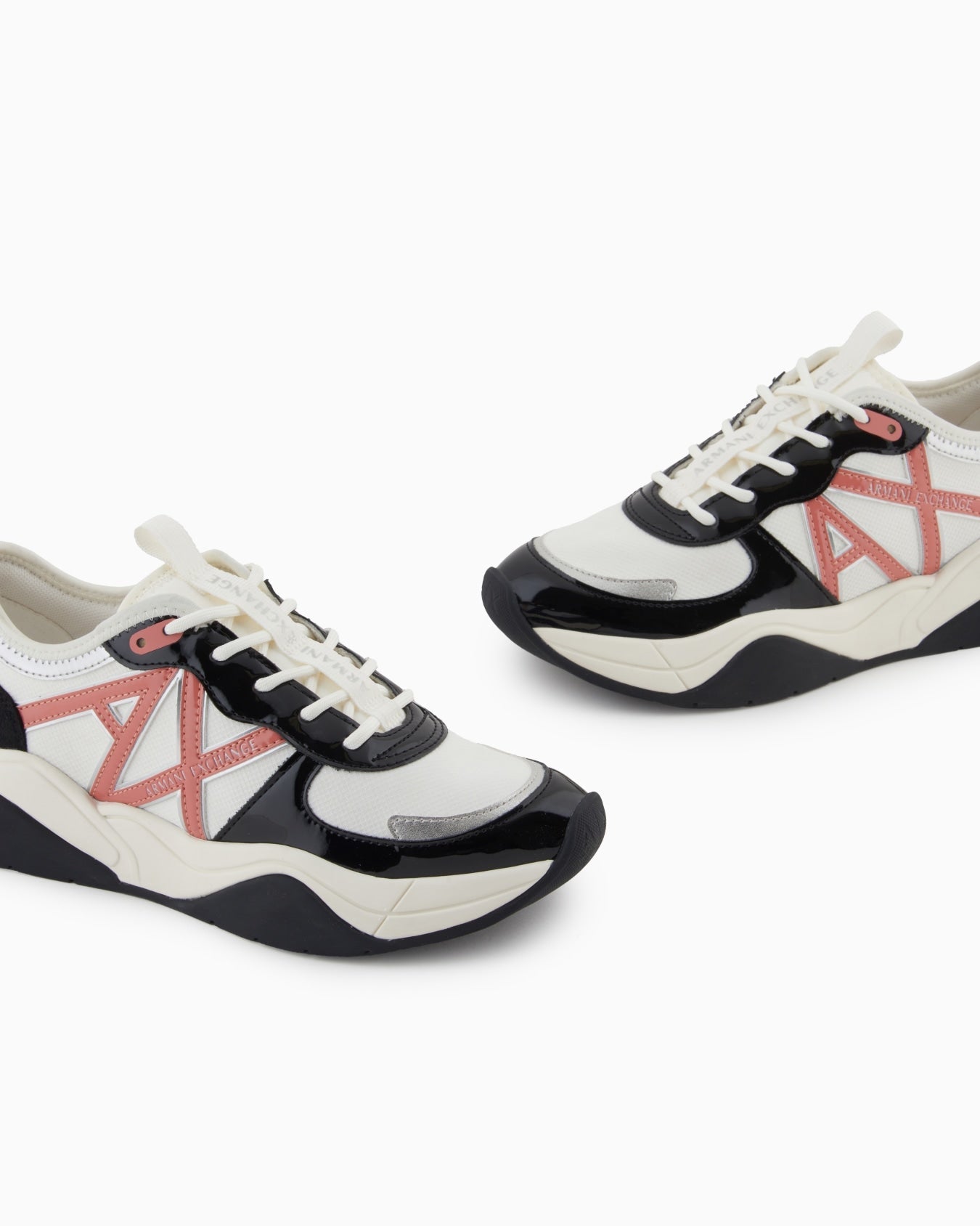 Armani Exchange Women's Chunky sneakers with logo - Dani Dyers