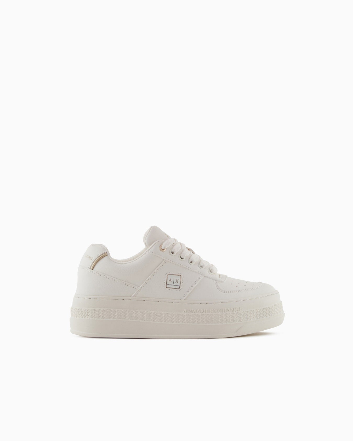 Armani Exchange Women's Off - White Sneakers - Dani Dyers