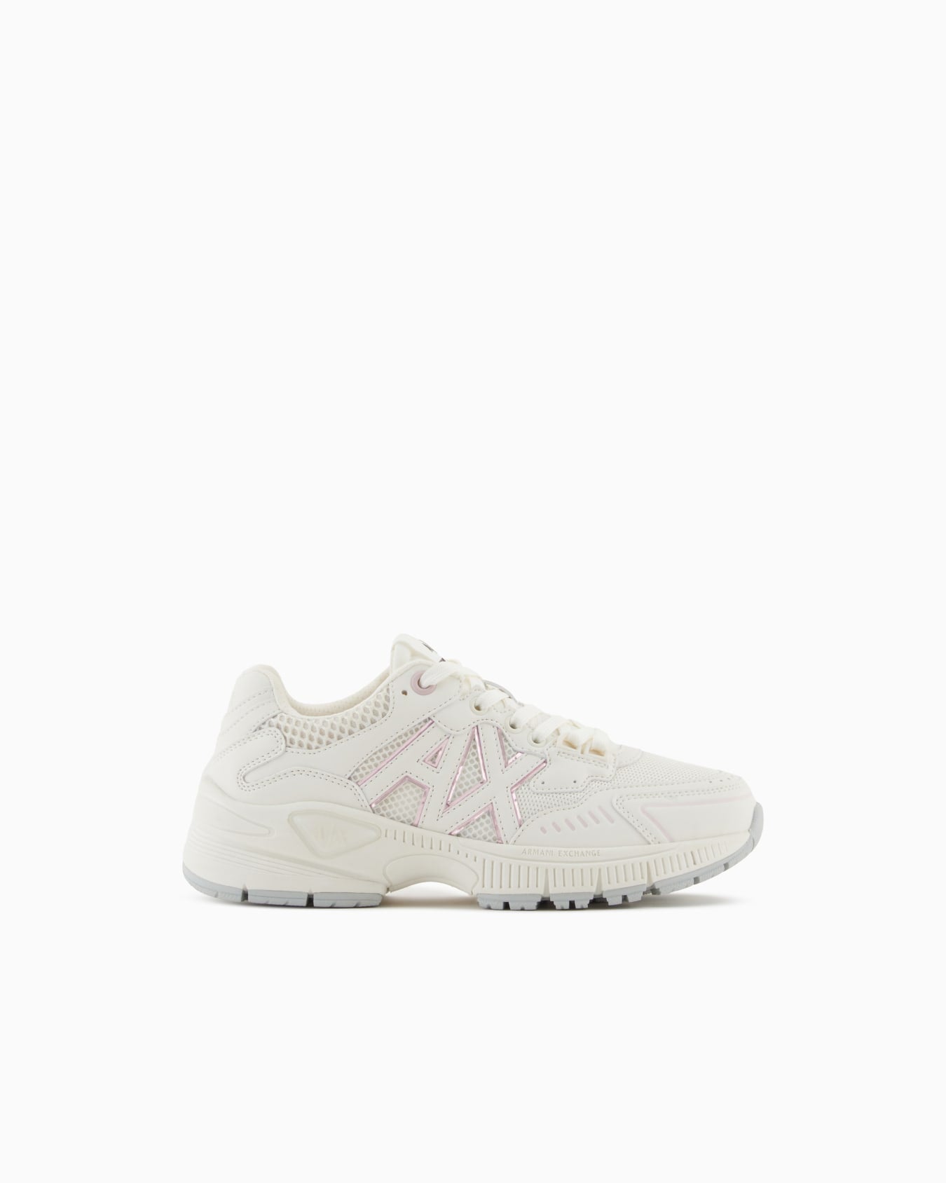 Armani Exchange Women's White Sneakers - Dani Dyers