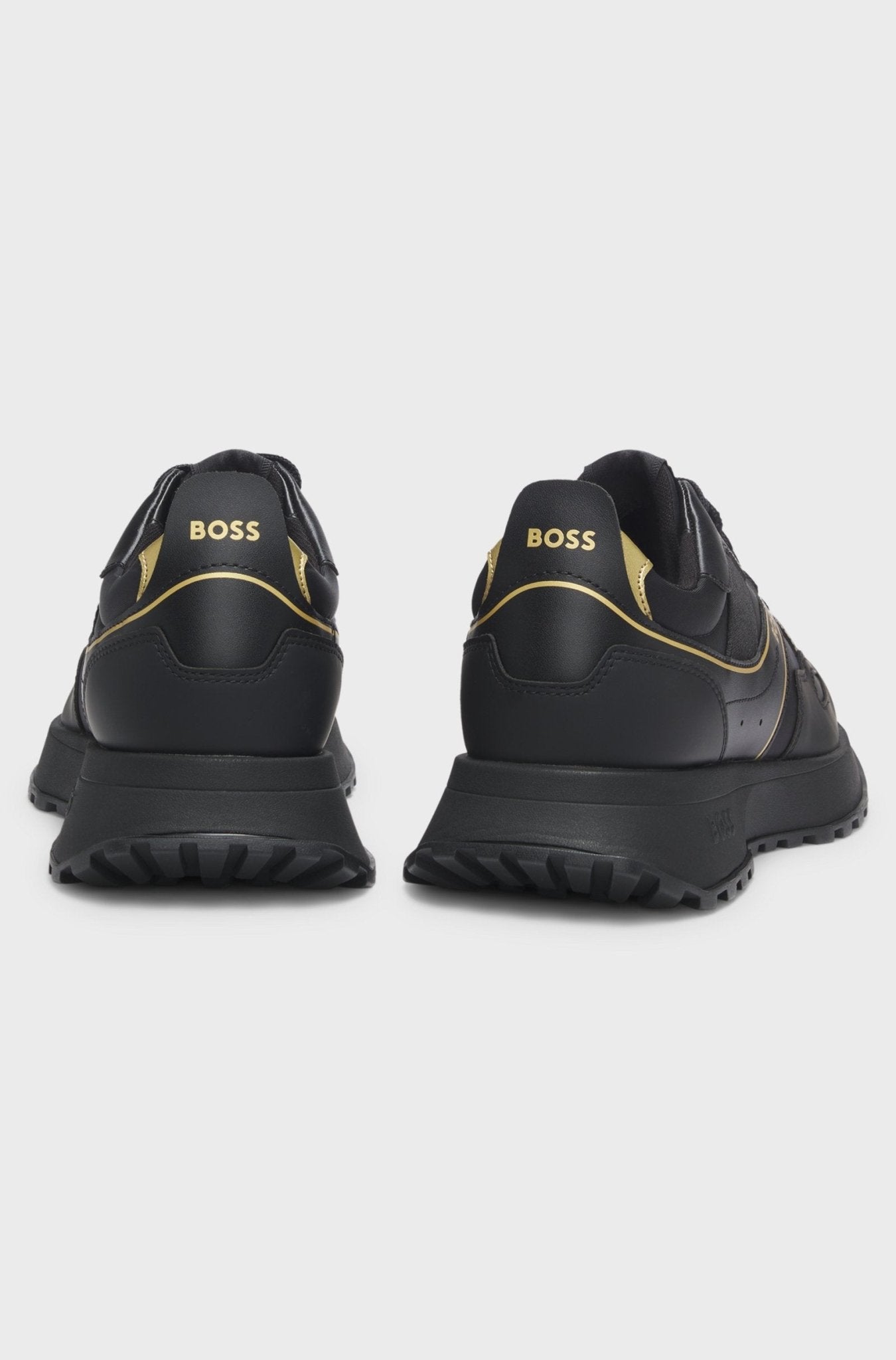 Boss Men's Trainers with logo and piping detail - Dani Dyers