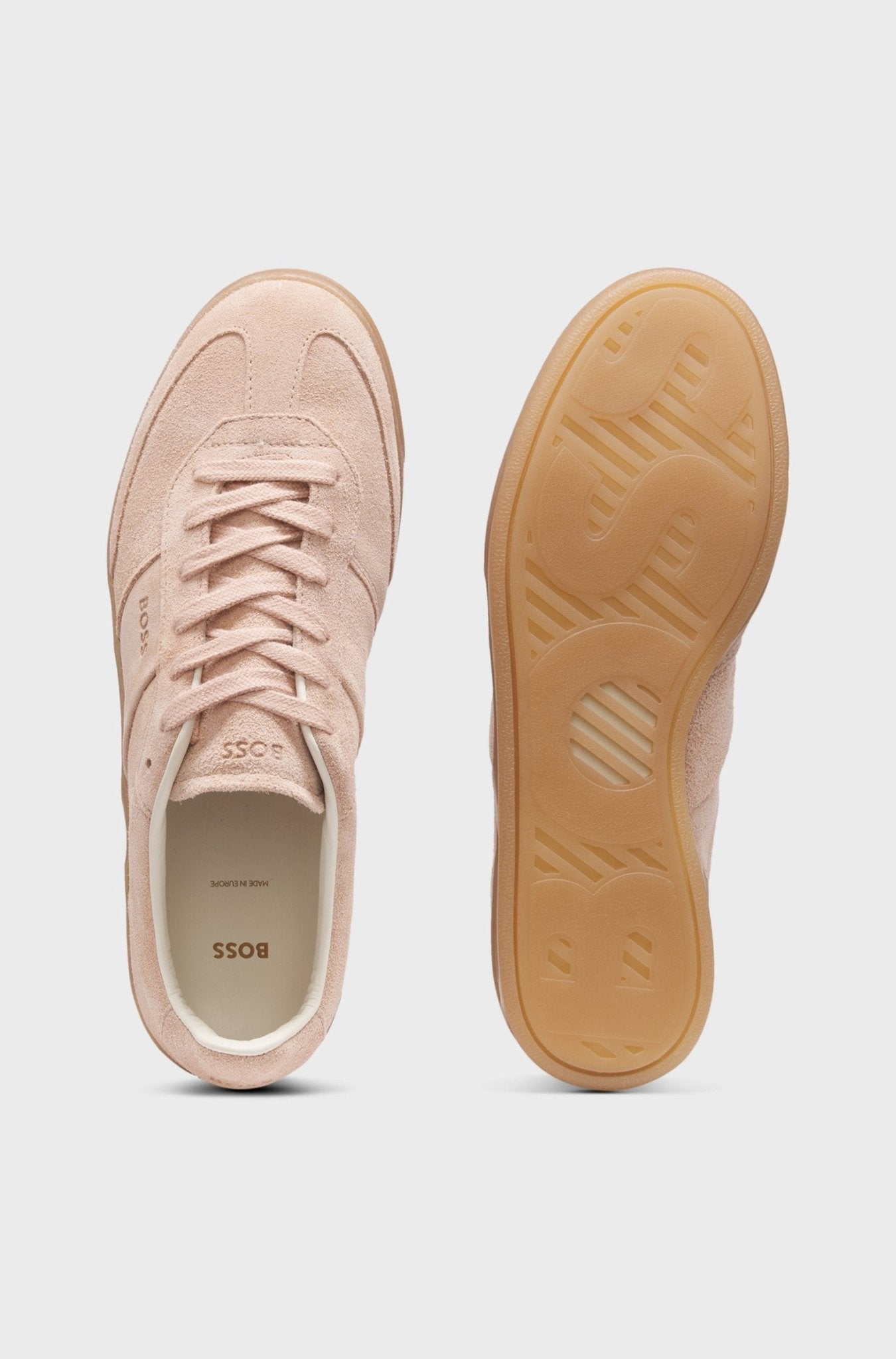 Boss Women's Suede trainers with rubber sole - Dani Dyers