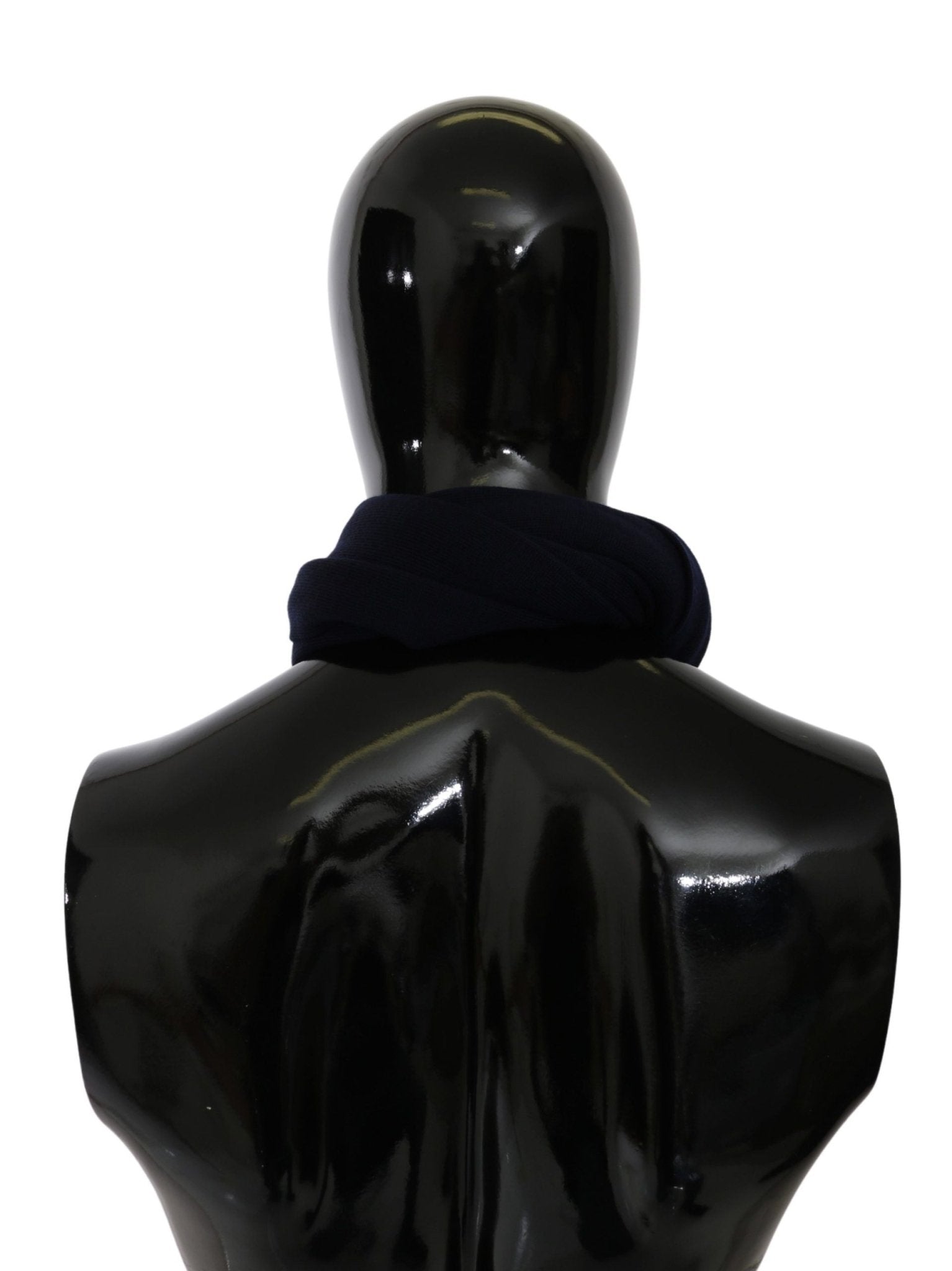 Dolce & Gabbana Blue DGLovesLondon Wrap Shawl Wool Scarf - Dani Dyers