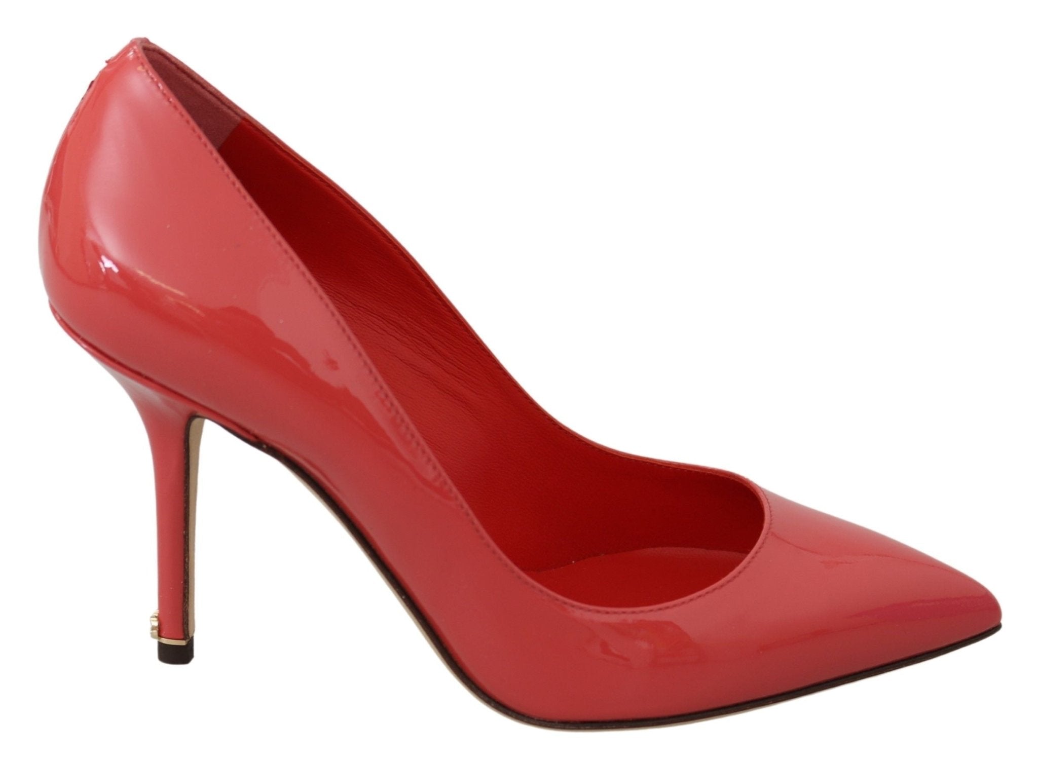 Dolce & Gabbana Dark Pink Patent Leather Heels Pumps - Dani Dyers