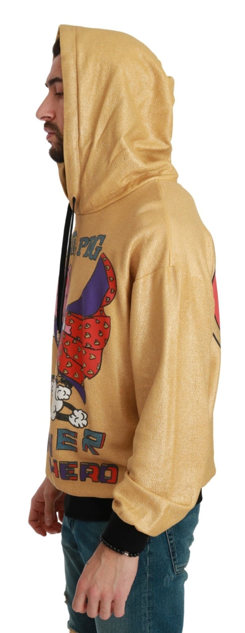 Dolce & Gabbana Gold Pig of the Year Hooded Sweater - Dani Dyers