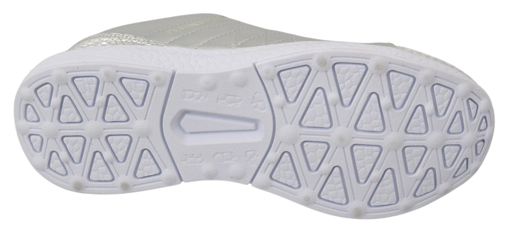 Philipp Plein Gisella Silver Polyester Sneakers Shoes - Dani Dyers
