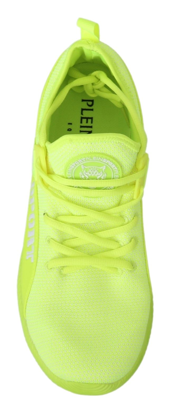 Philipp Plein Green CARTER Logo Hi - Top Sneakers Shoes - Dani Dyers