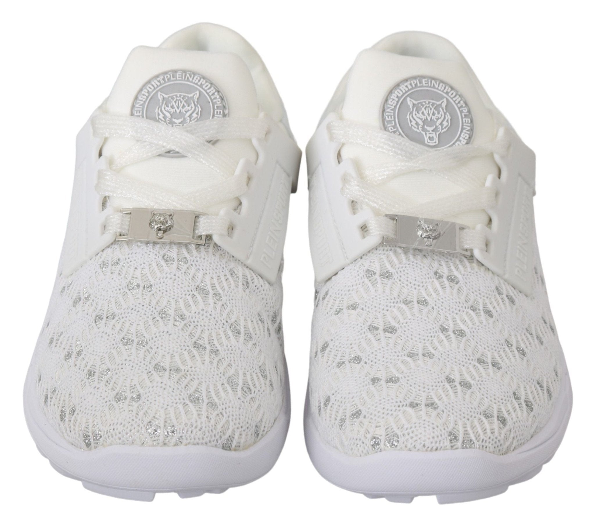Philipp Plein White Polyester Casual Sneakers Shoes - Dani Dyers