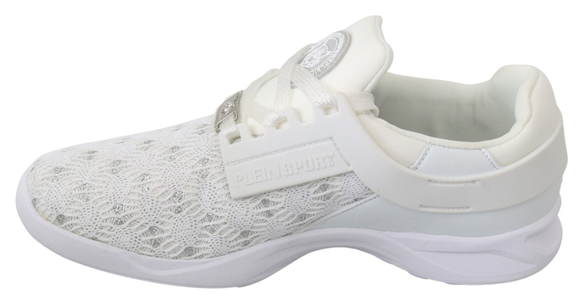 Philipp Plein White Polyester Casual Sneakers Shoes - Dani Dyers