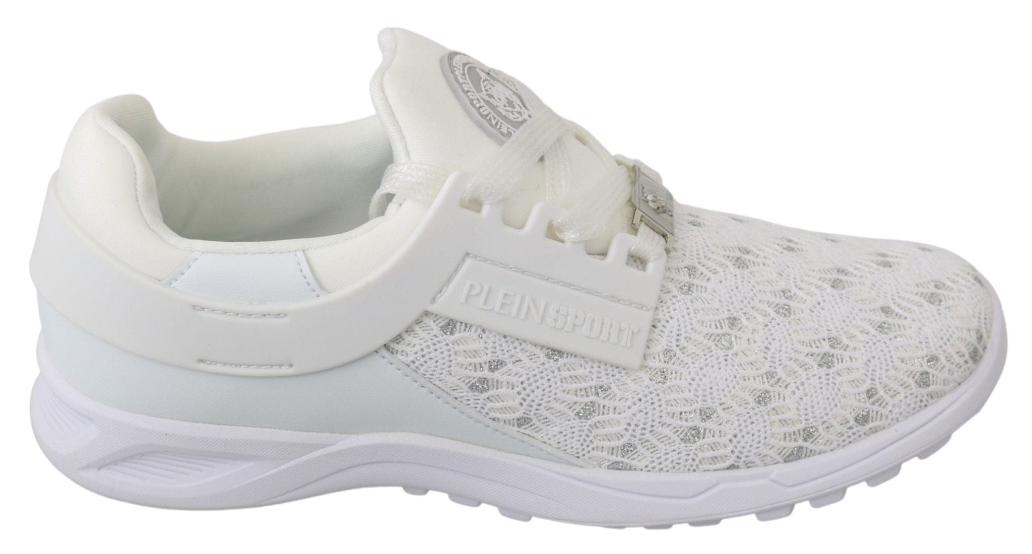 Philipp Plein White Polyester Casual Sneakers Shoes - Dani Dyers