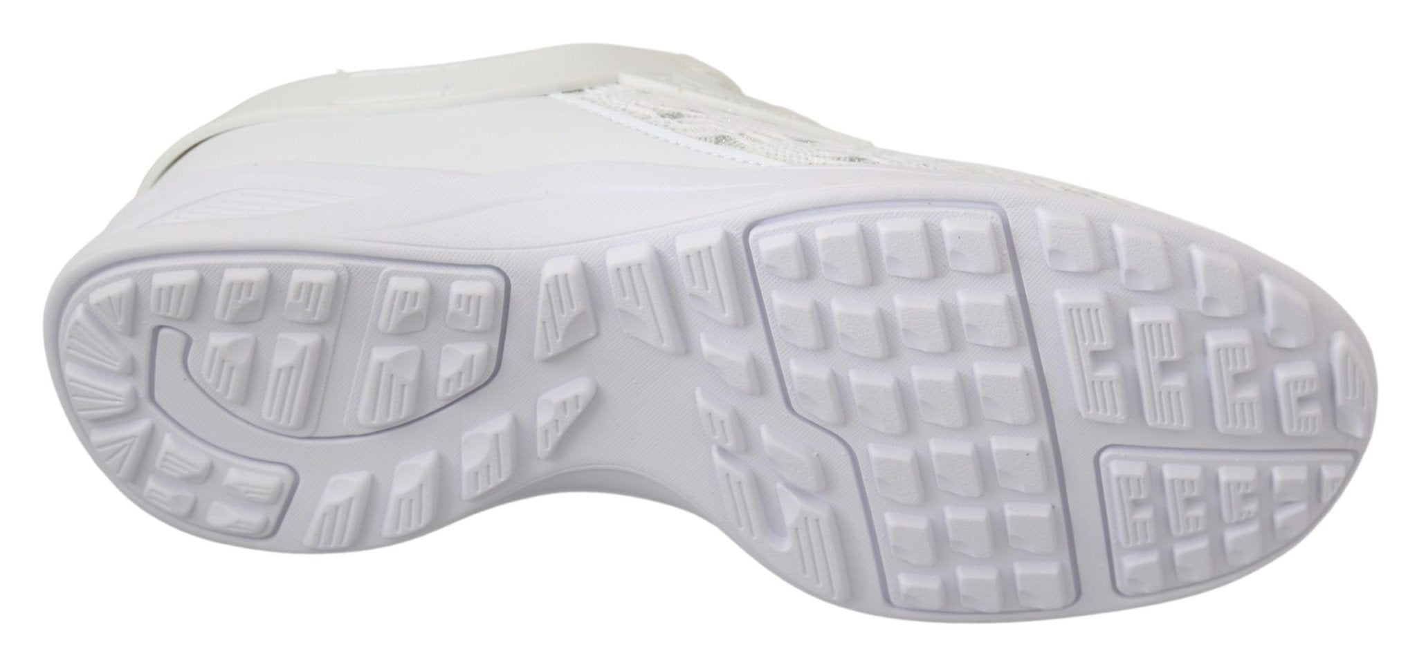 Philipp Plein White Polyester Casual Sneakers Shoes - Dani Dyers