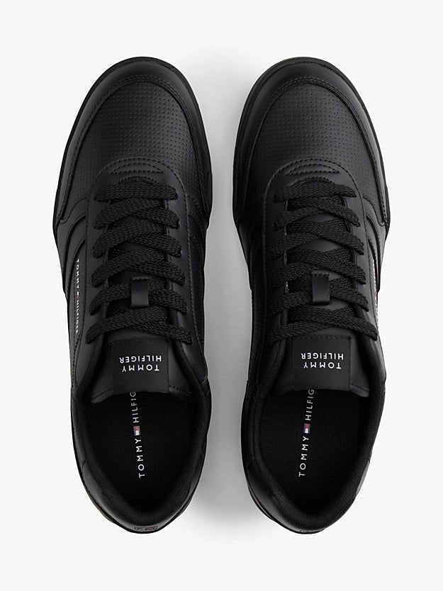 Tommy Hilfiger Men's Debossed Logo Cupsole Trainers With Leather - Dani Dyers