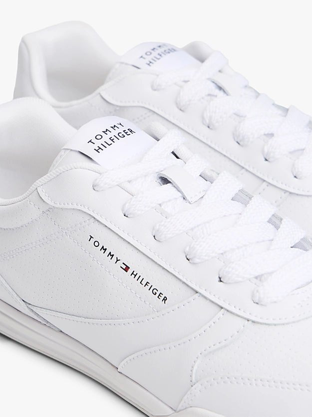 Tommy Hilfiger Men's Debossed Logo Cupsole Trainers With Leather - Dani Dyers