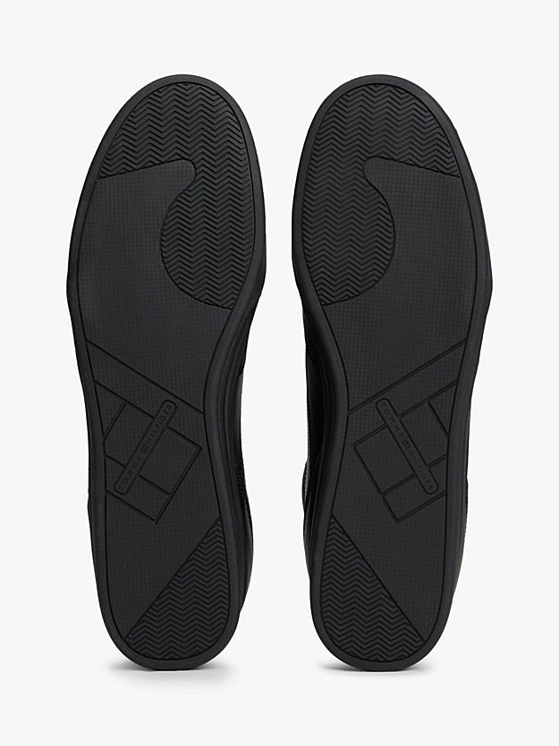 Tommy Hilfiger Men's Debossed Logo Cupsole Trainers With Leather - Dani Dyers