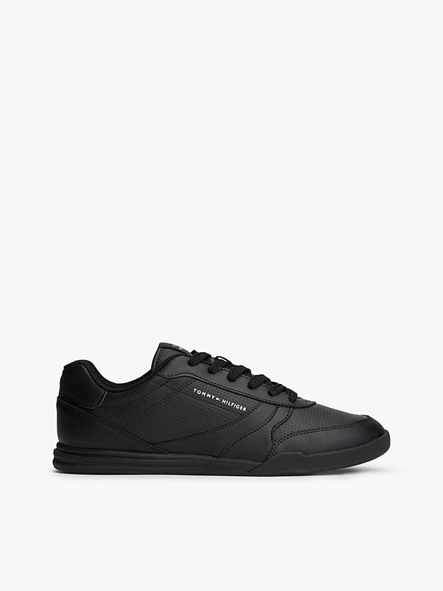 Tommy Hilfiger Men's Debossed Logo Cupsole Trainers With Leather - Dani Dyers