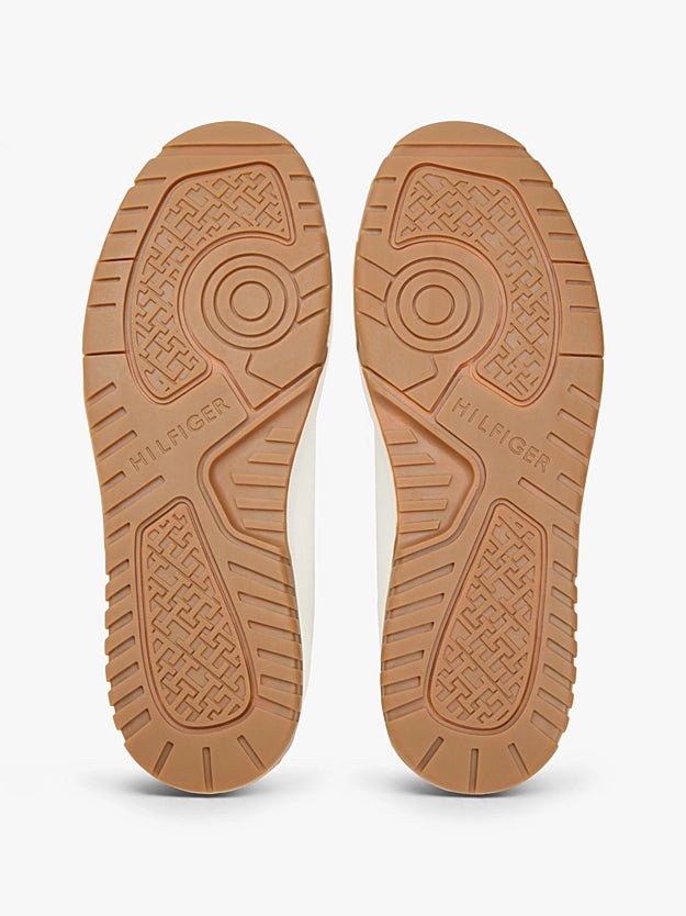 Tommy Hilfiger Men's Lightweight Basketball Trainers With Leather - Dani Dyers