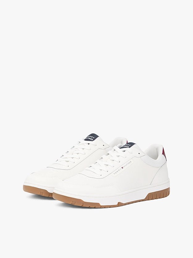 Tommy Hilfiger Men's Lightweight Basketball Trainers With Leather - Dani Dyers