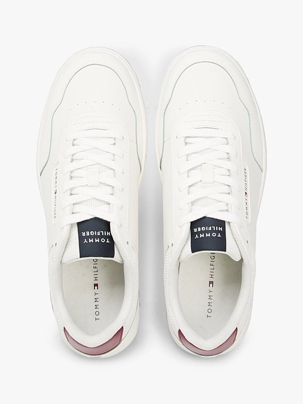 Tommy Hilfiger Men's Lightweight Basketball Trainers With Leather - Dani Dyers