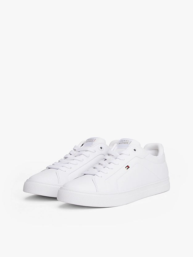 Tommy Hilfiger Women's Leather Court Trainers - Dani Dyers