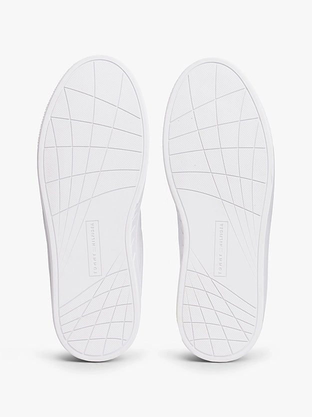 Tommy Hilfiger Women's Leather Court Trainers - Dani Dyers